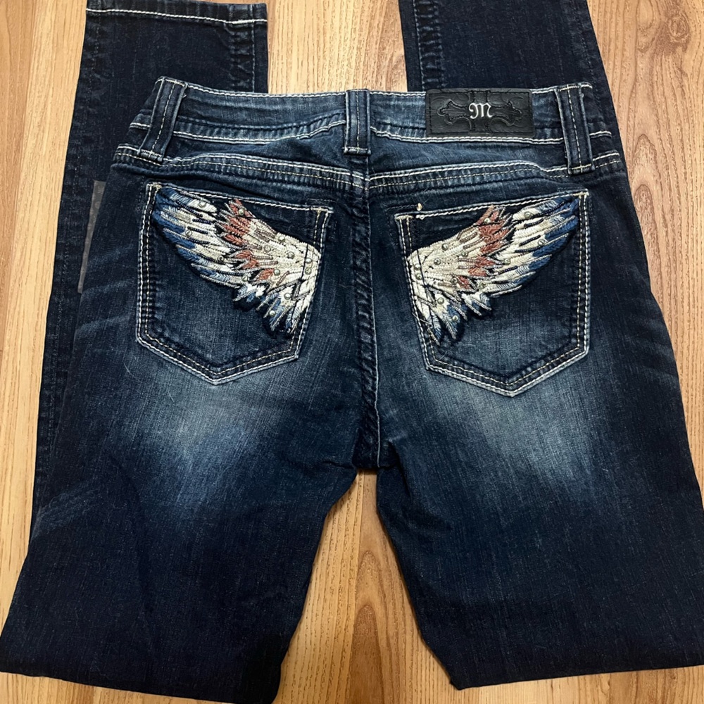 Miss Me skinny jeans size 27